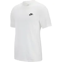 Nike Sportswear Club Herren-T-Shirt White/Black M