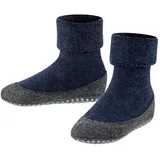 Falke Kinder Stoppersocken Cosyshoe Minis K HP Wolle rutschhemmende Noppen 1 Paar, Blau (Dark Blue 23-24 - Marine - 23/24