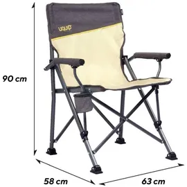 UQUIP Campingstuhl Roxy Grau