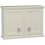 Vitra Valarte Oberschrank Breite 75 x 19,5 x 55 cm, 2 Türen elfenbein matt