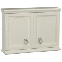 Vitra Valarte Oberschrank Breite 75 x 19,5 x 55 cm, 2 Türen elfenbein matt