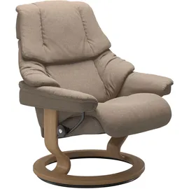 Stressless Stressless® Relaxsessel »Reno«, mit Classic Base, Größe S, M & L, Gestell Eiche beige