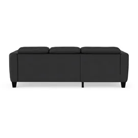 sit&more Ecksofa SIT & MORE "Belluci L-Form", grau (anthrazit), B:247cm H:85cm T:170cm, Sofas, Ecksofa, inklusive Federkern, wahlweise mit Bettfunktion und Bettkasten