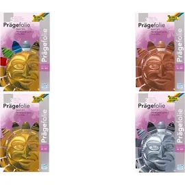 Folia 521 19x30cm 3BL Prägefolie gold