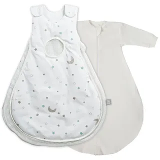 roba Schlafsack Air Plus safe asleep® Sternenzauber - weiß - Gr.56/62