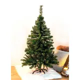 Spetebo Künstlicher Weihnachtsbaum - 90 cm / grün - Tannenbaum Christbaum inklusive Ständer