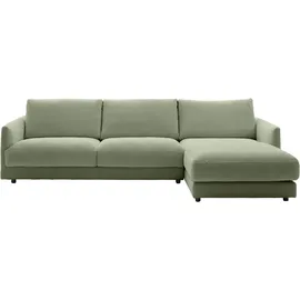 Schöner Wohnen Eckcouch Polyester L-Form 5-Sitzer Grün