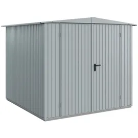 Hörmann Gerätehaus Berry Classic 2,59 x 2,48 m Grau