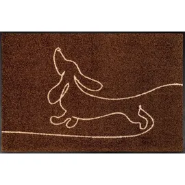 Wash+Dry by Kleen-Tex Fußmatte Fußmatte Daydreamer 50x75, Eingangsmatte normal, Höhe: 500 mm braun