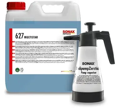 Sonax 10 L MultiStar + DruckpumpZerstäuber für saure/alkalische Produkt