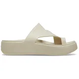 Crocs Herren Getaway Platform Toe Loop Sandalen, Sandstone, 42/43 EU