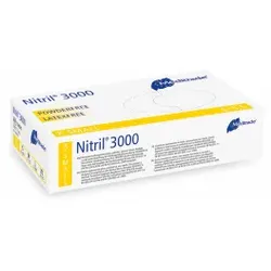 Meditrade Nitril® 3000 Untersuchungshandschuh, Einmalhandschuh - Puderfrei, unsteril, wie eine zweite Haut, 1 Packung = 100 Stück, Größe XS
