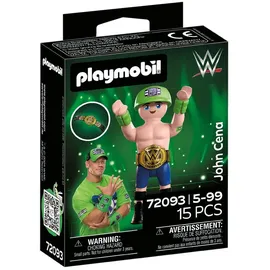 Playmobil Playmobil® WWE John Cena (72093), WWE Konstruktions-Spielset, Made in Europe bunt