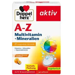 Doppelherz A-Z Multivitamin + Mineralien Brausetabletten