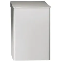 CWS MediLine Abfallbehälter groß Typ 752 3109900, Accessoires, aluminium mattsilber eloxiert