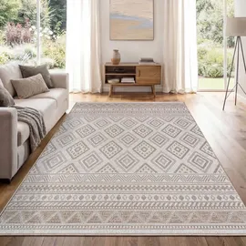 Paco Home Vermont 184 Webteppich 200 x 280 cm beige