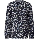 Cecil Gemusterte Tunika urban Dark Blue S - S