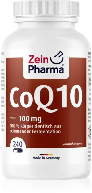 ZeinPharma Coenzym Q10 100 mg Kapseln mit dem Coenzym Q10 240 KAP