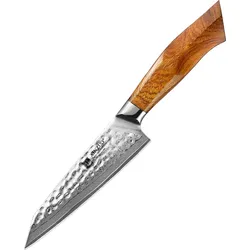 XinZuo - Damast Gemüsemesser - B32D Feng Serie