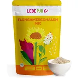 Lebepur BIO Flohsamenschalen MIX 500g, Kulturen Komplex mit 100 Mrd. KBE/g - Bakterienstämme ohne Inulin, mit Milchsäurekulturen, hoher Ballaststoffgehalt 82g pro 100g