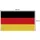 Normani Fahne Flagge 300 cm × 500 cm | Schwarz/Rot/Gelb