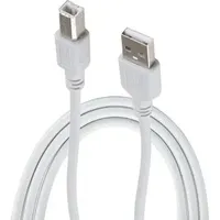 Logilink USB-Kabel USB 2.0 Kabel, USB-A auf USB-B Stecker, 3 m