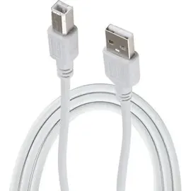 Logilink USB-Kabel USB 2.0 Kabel, USB-A auf USB-B Stecker, 3 m