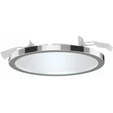 LightMe LM85666 Aqua LED-Einbauleuchte LED GX53 8W Chrom