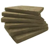 Sedex 6x Sitzpolster LARISSA Microfaser helllbraun