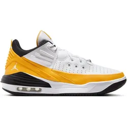 NIKE Herren Basketballschuhe JORDAN MAX AURA 5, YELLOW OCHRE/WHITE-BLACK, 44