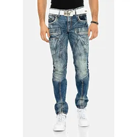 Cipo & Baxx Tapered Leg Blau 38/34