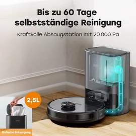 Zaco A10 Pro Saug-/Wischroboter inkl. Absaugstation (502064)