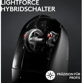 Logitech G Pro X Superlight 2 DEX Lightspeed Schwarz