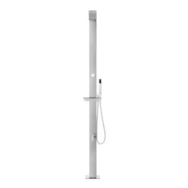 vidaXL Gartendusche 220 cm edelstahl