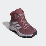 Adidas Unisex Terrex AX4R MID Hiking Shoes Wanderschuhe, Burgundy/Silver Dawn/Pink Fusion, 37 1/3 EU