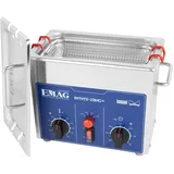 Emmi-Dent Ultraschallreiniger Emmi-20HC Plus Silber