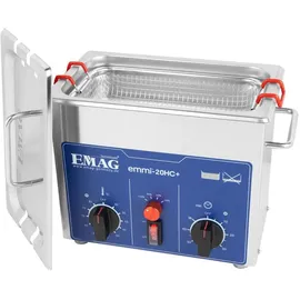 Emmi-Dent Ultraschallreiniger Emmi-20HC Plus Silber