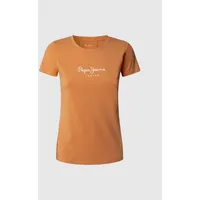 Pepe Jeans New Virginia Kurzarm-t-shirt - Washed Orange -