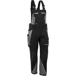 Latzhose "IRON" - N70 - schwarz/grau