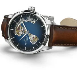 Hamilton Jazzmaster Open Heart Auto Leder 40 mm H32675540