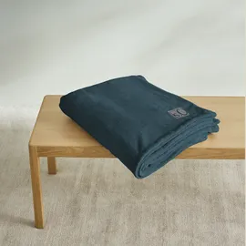 s.Oliver Kuscheldecke 150 x 200 cm Blau/Grün/Türkis/Petrol