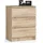abamihome Akord Kommode 60 x 77 x 40 cm Hellbraun