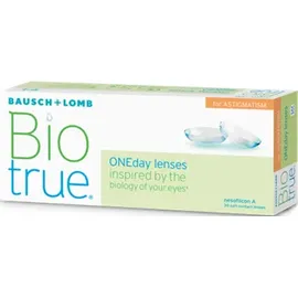 Bausch + Lomb Bausch & Lomb Biotrue ONEday for Astigmatism 30-er DIA:14.50 BC:8.40 SPH:-2.50 CYL:-0.75 AX:010