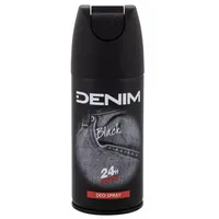 Denim Black Deodorant Spray 24h Action 150 ml