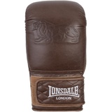 Lonsdale Unisex-Adult Bag Gloves Equipment, Vintage Brown, S/M