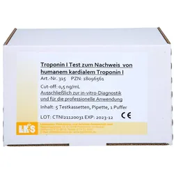 Troponin I Mit Puffer Testkassetten