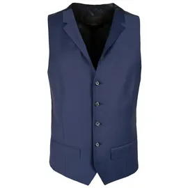 Roy Robson Herren Weste blau Slim Fit, blau, NOS