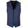 Roy Robson Herren Weste blau Slim Fit, blau, NOS