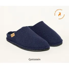 Gottstein Classic-Co Pantoffel Blau 38