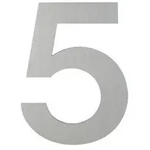 HOPPE Hausnummer 5 Edelstahl